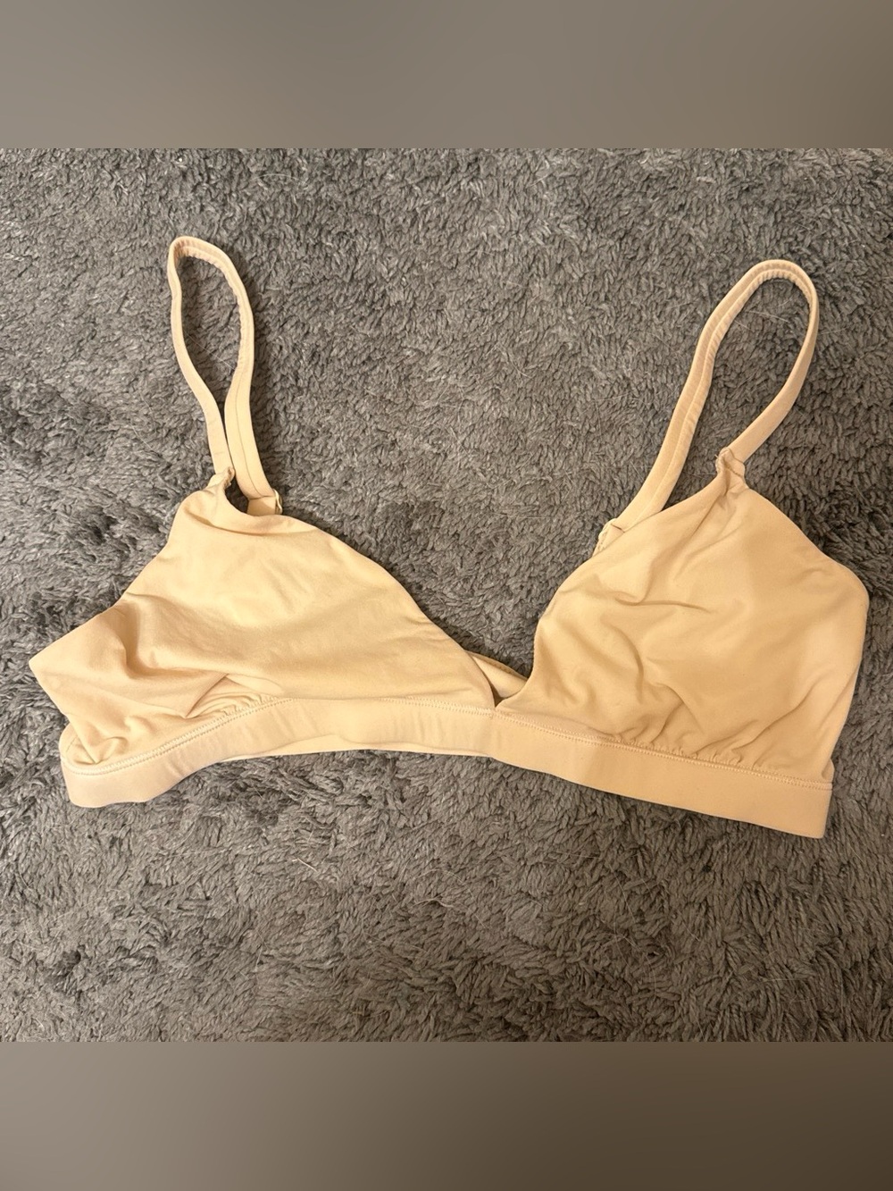 SKIMS Nude Soft Triangle Bralette
